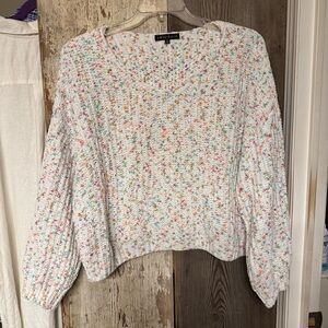 Love Ellie Women's Speckled Knit Sweater